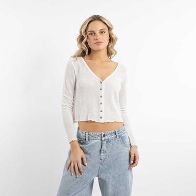 ICONO Polera Manga Larga Mujer Icono