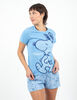 Pijama de Algodón Manga Corta Mujer Snoopy