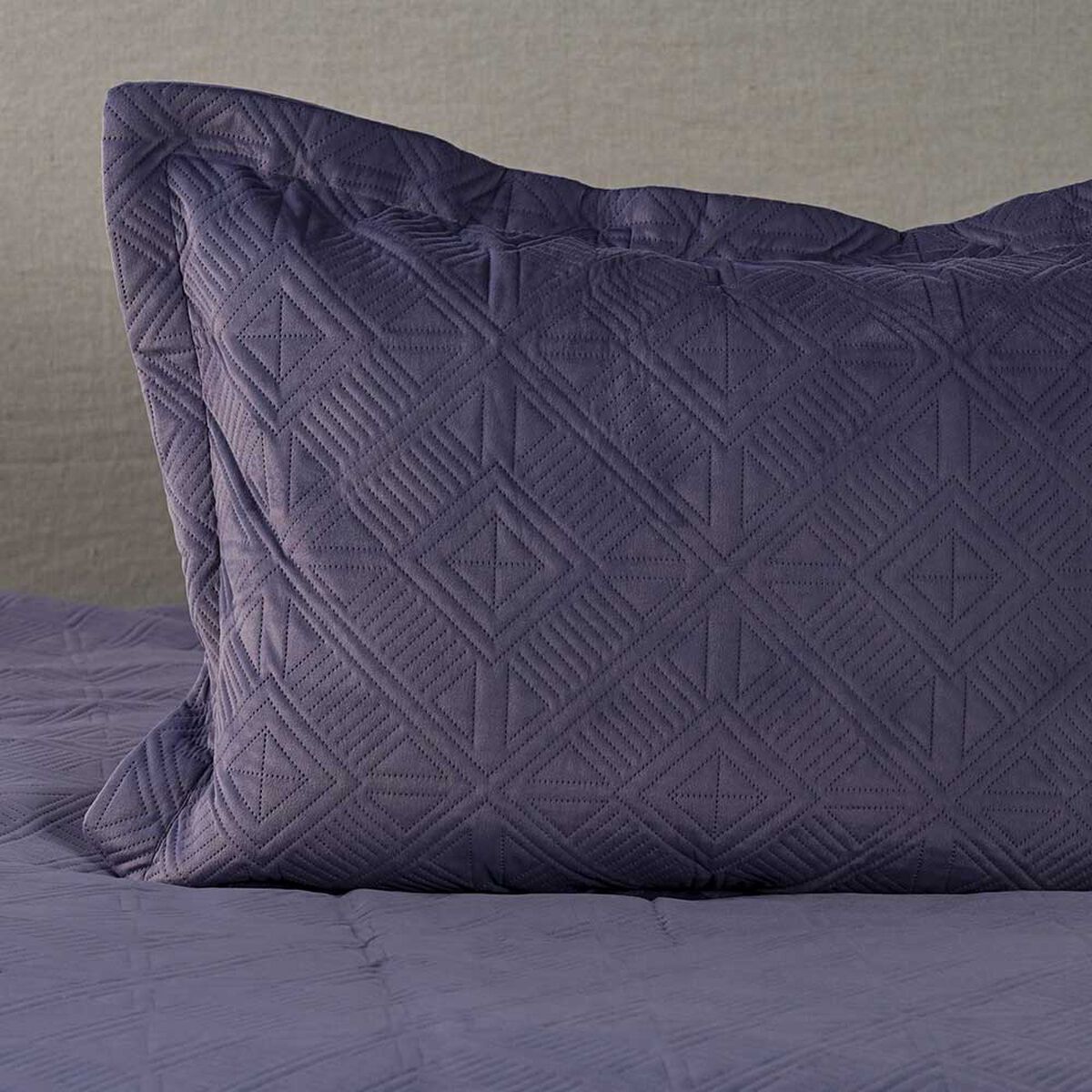 Quilt Sherpa American Family 1.5 Plazas Malva