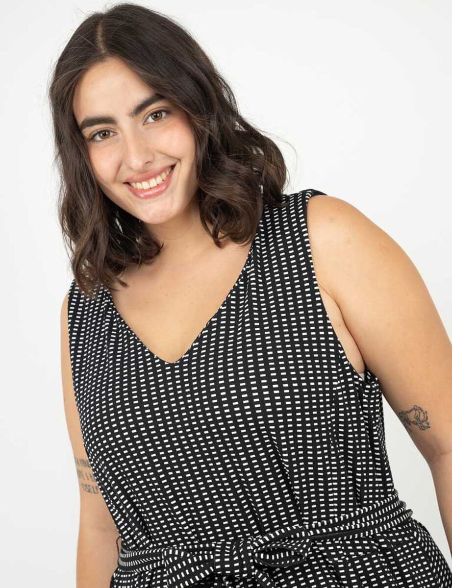 Enterito Largo Sin Mangas Mujer Extralindas