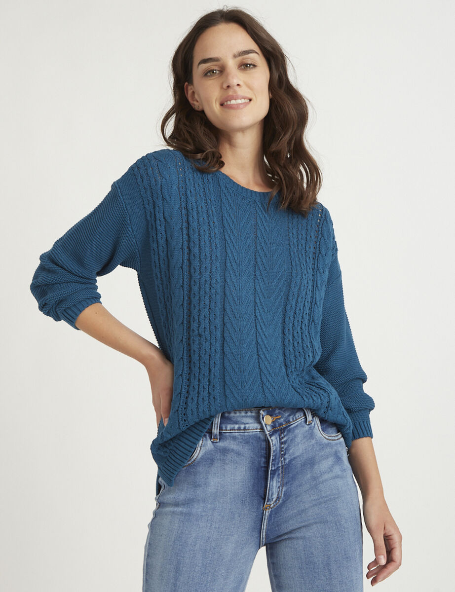 Sweater de Algodón Mujer Zibel