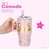Vaso T&eacute;rmico UMA Barbie Dreams 590ml Acero Inox Rosa