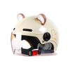 Casco Bicicleta LuBabycas Cool para Niños S Crema