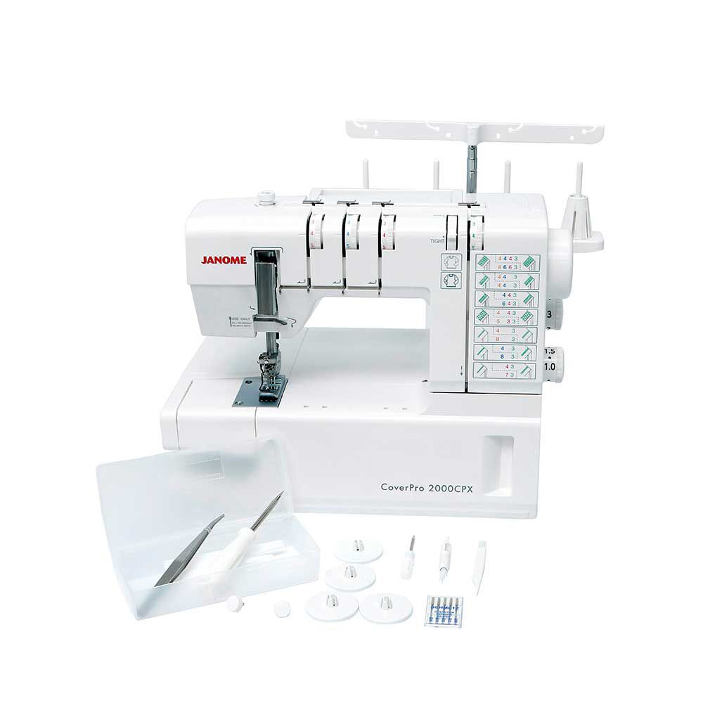 Janome 2000CPX + 8002D Blanco, foto 2