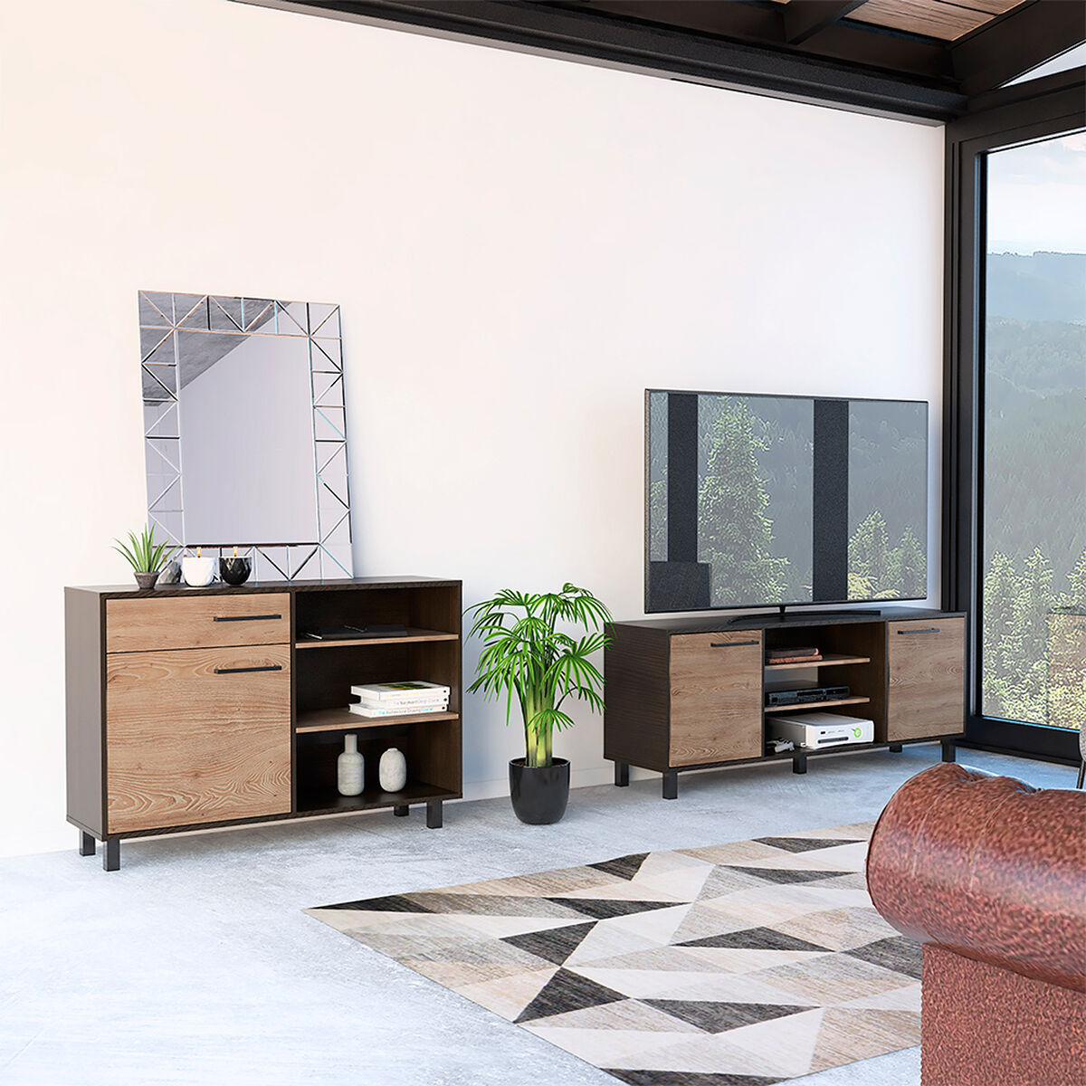 Rack TV 65" + Buffet Kaia