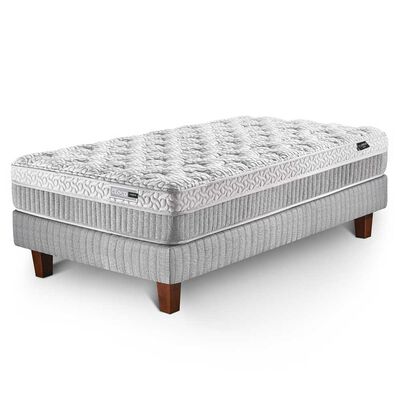 Cama Europea Cannon 1,5 Plazas Hybrid Cloud