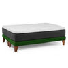 Cama Europea Latam Home 2 Plazas New Top BD Verde