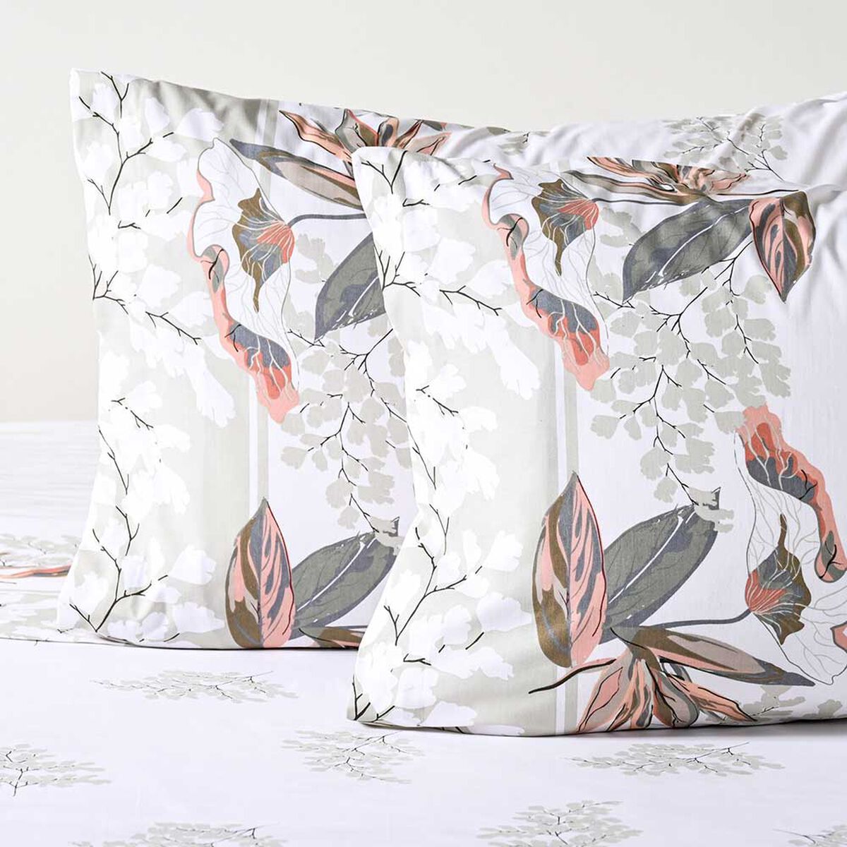 Juego de S&aacute;banas Estampado Elements & Co 200 Hilos 2 Plazas Melliard