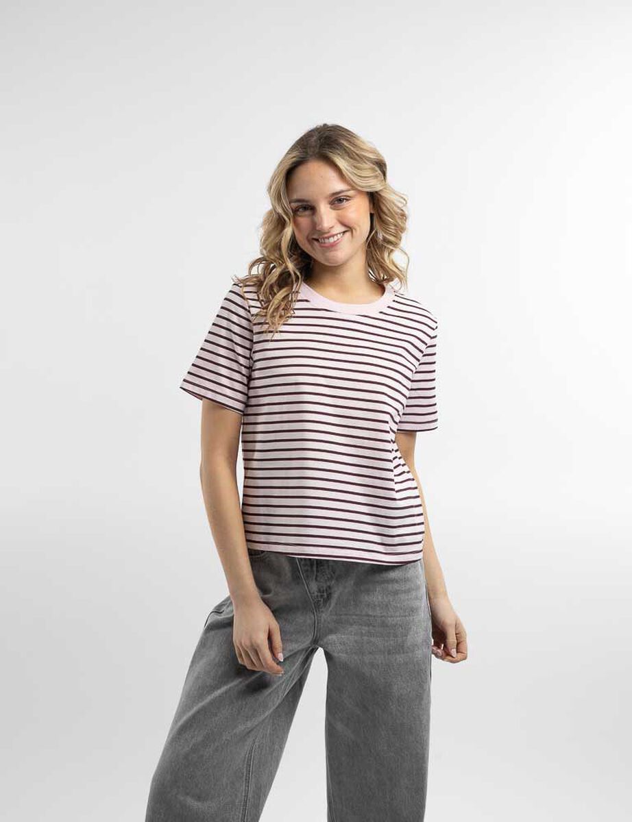 Polera Algod&oacute;n Manga Corta Mujer Icono