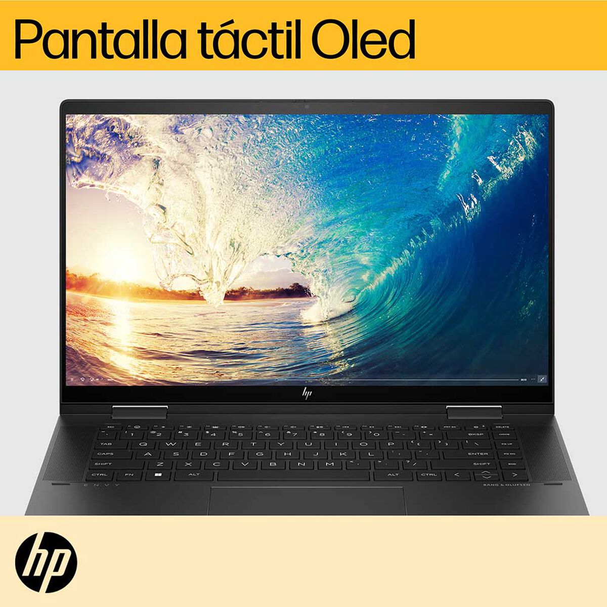 Notebook HP ENVY x360 15-fh0002la AMD Ryzen 7 16GB 1TB SSD 15,6" + Lápiz + Mochila