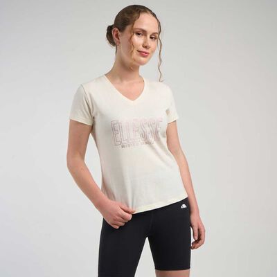 Imagen 1 del producto Polera Deportiva Mujer Ellesse Crema, Fucsia