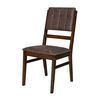 Juego de Comedor Zoy Home Rodas 4 Sillas Café