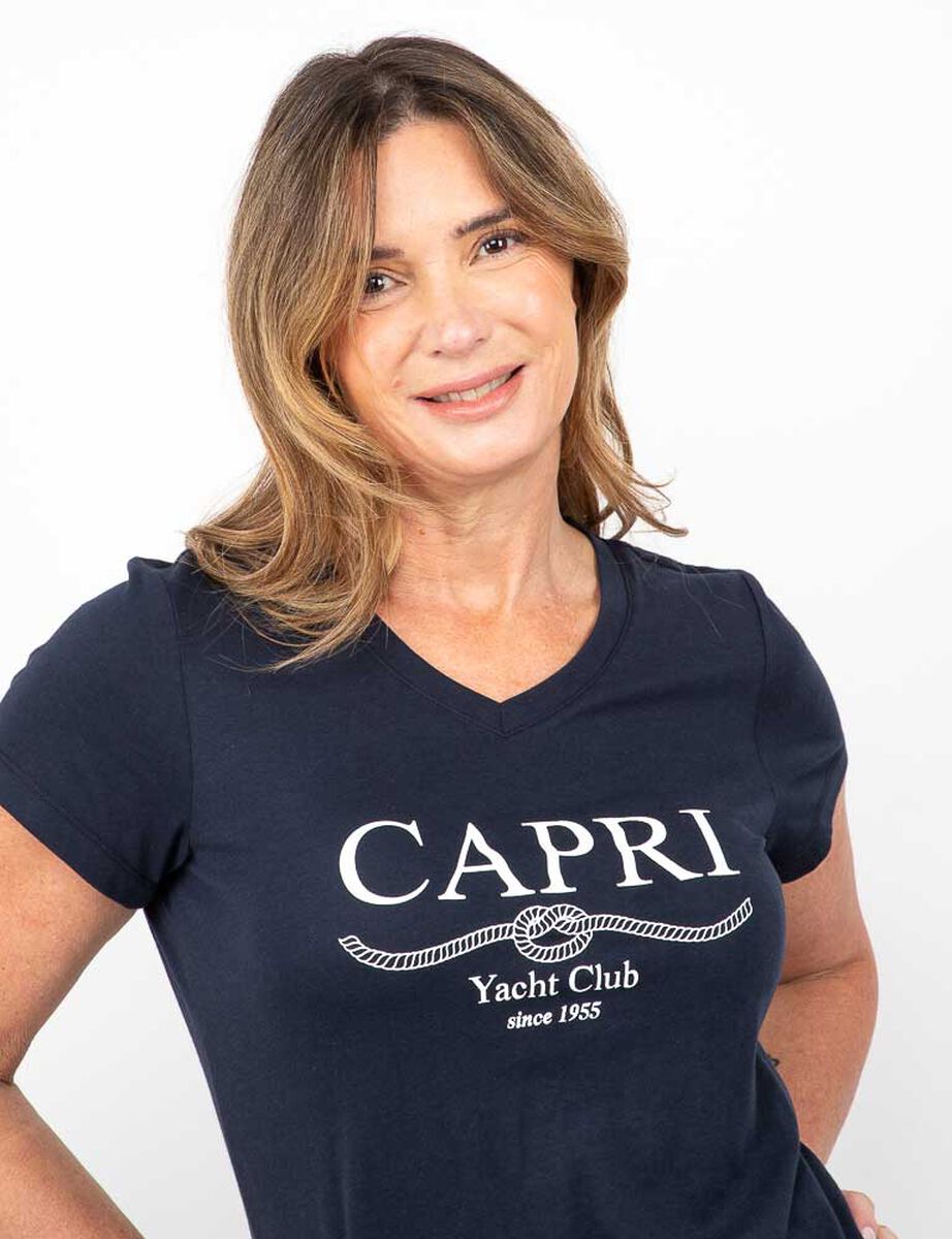 Polera Manga Corta Mujer Portman Club