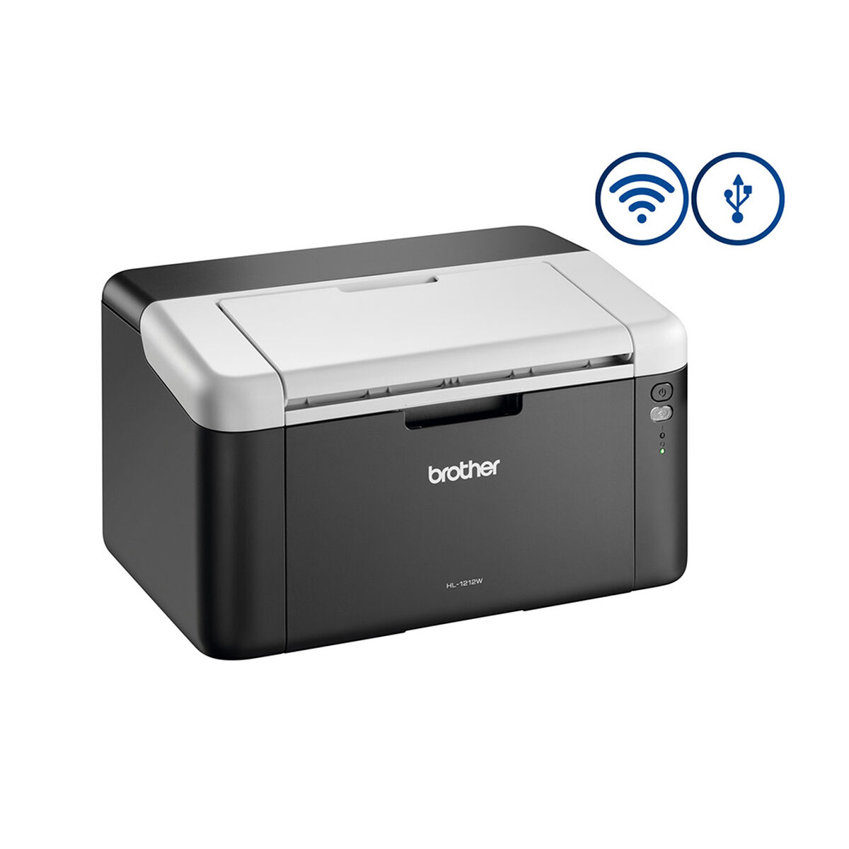 Impresora Brother Láser Blanco y Negro HL-1212 WiFi