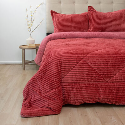 Imagen 1 del producto Cubrecama Doral Super King Senses Guinda