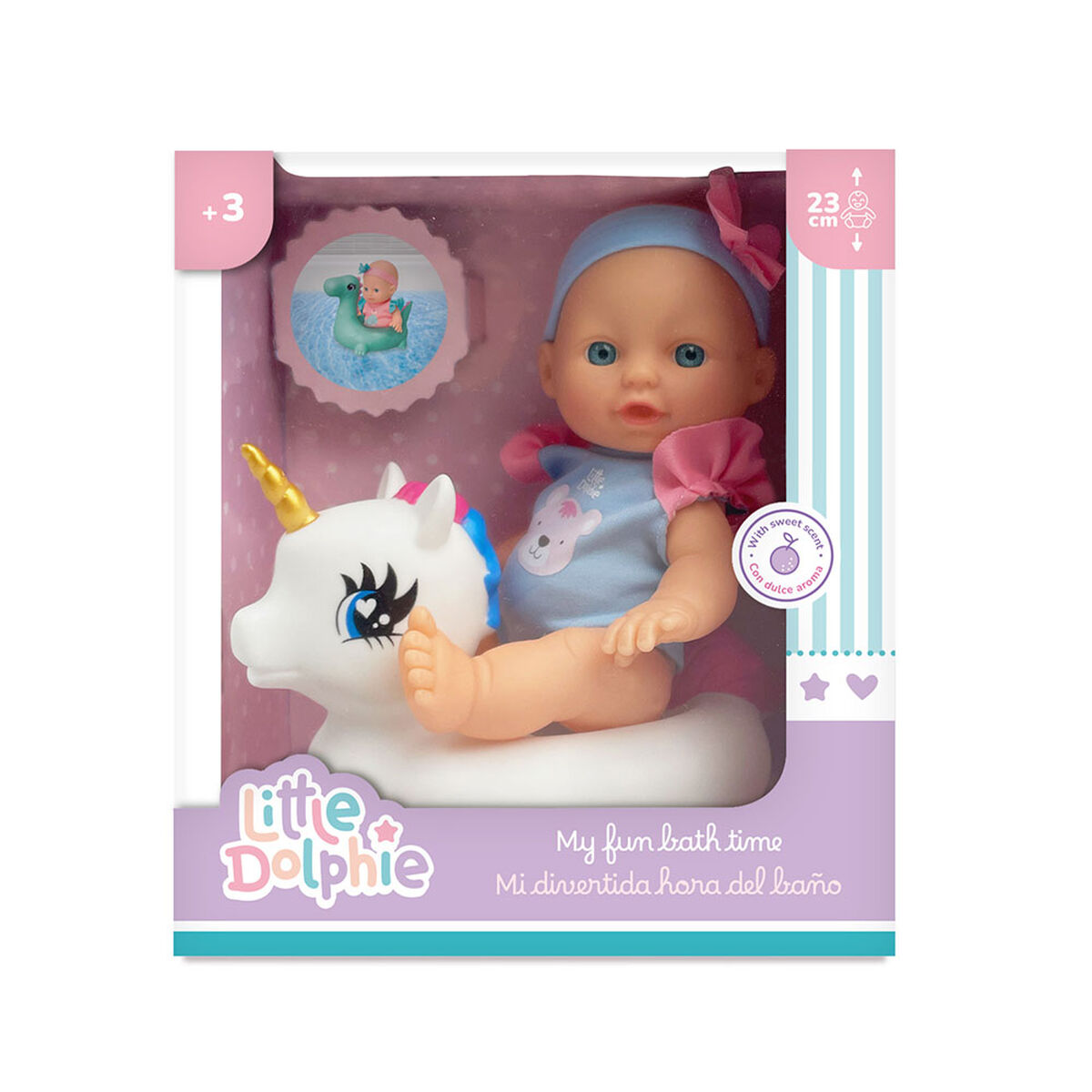Mu&ntilde;eca Hora Del Ba&ntilde;o Dise&ntilde;o Surtido Little Dolphie