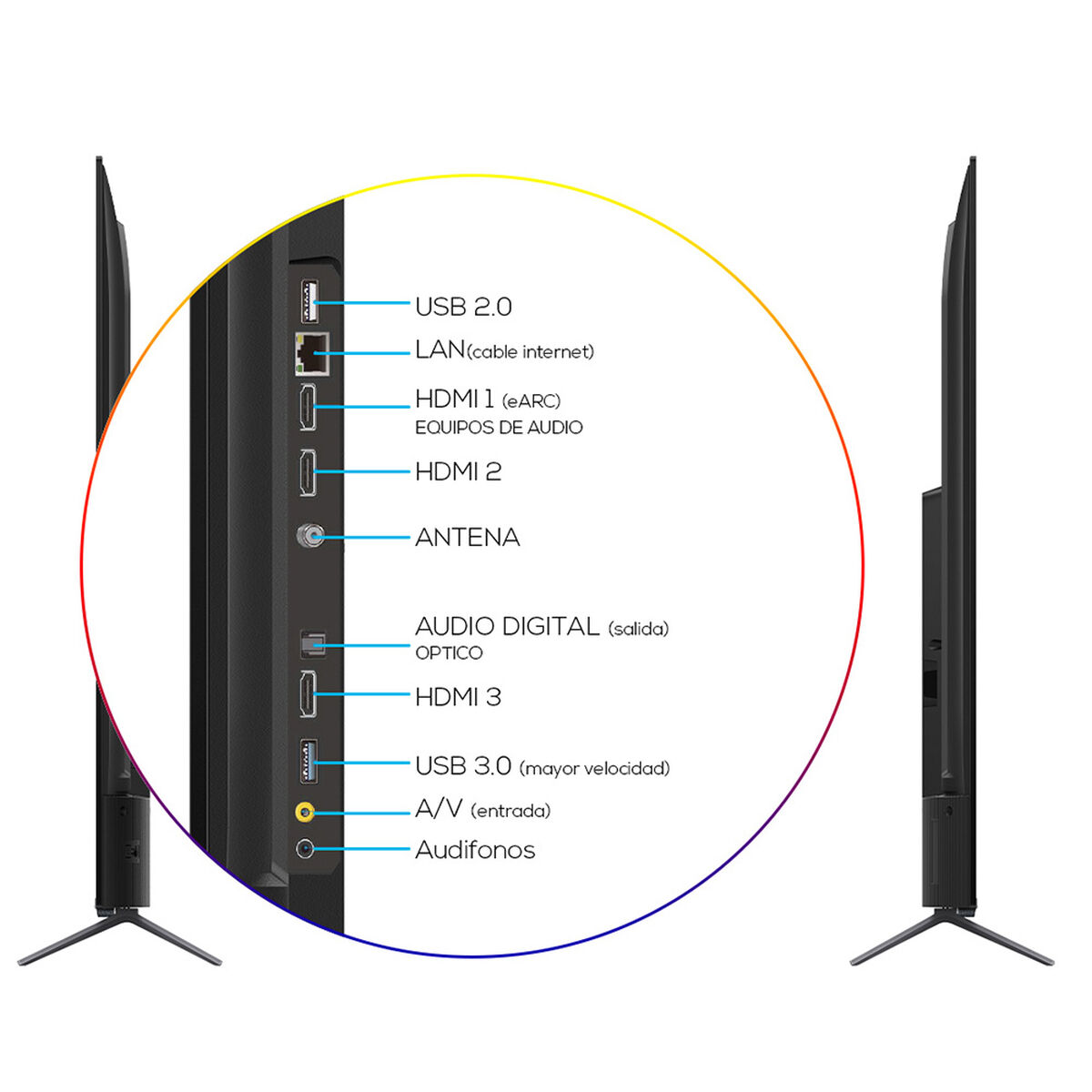 QLED 55" TCL 55C725 Android Smart TV UHD