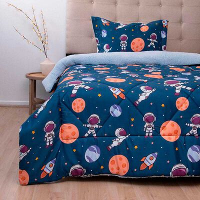 Plumón Doral 1,5 Plazas Kids Astronautas