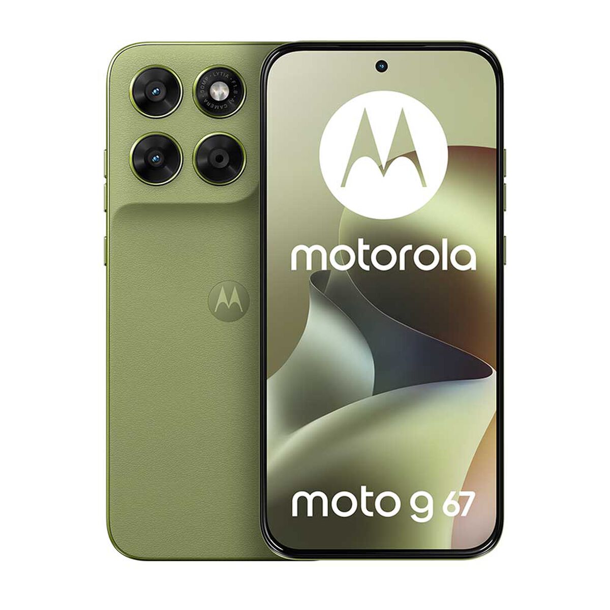 Smartphone Moto G67 5G 256 GB 6,78" Verde Lima