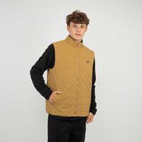 Parka Sin Mangas Hombre Cutback Camel, Negro