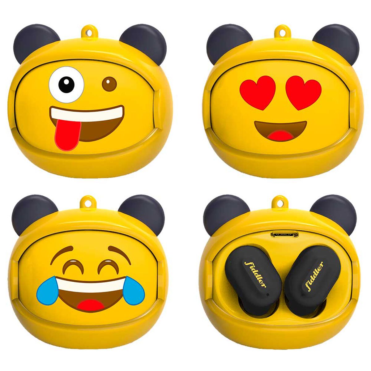 Audifonos Fiddler Bluetooth Emoji Rolling Face