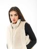 Chaqueta Peluda Sin Mangas Mujer Fiorucci