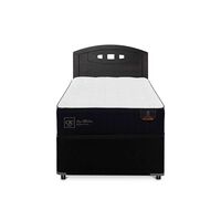 Cama Nido CIC 1,5 Plazas Premium + Respaldo Gales Negro