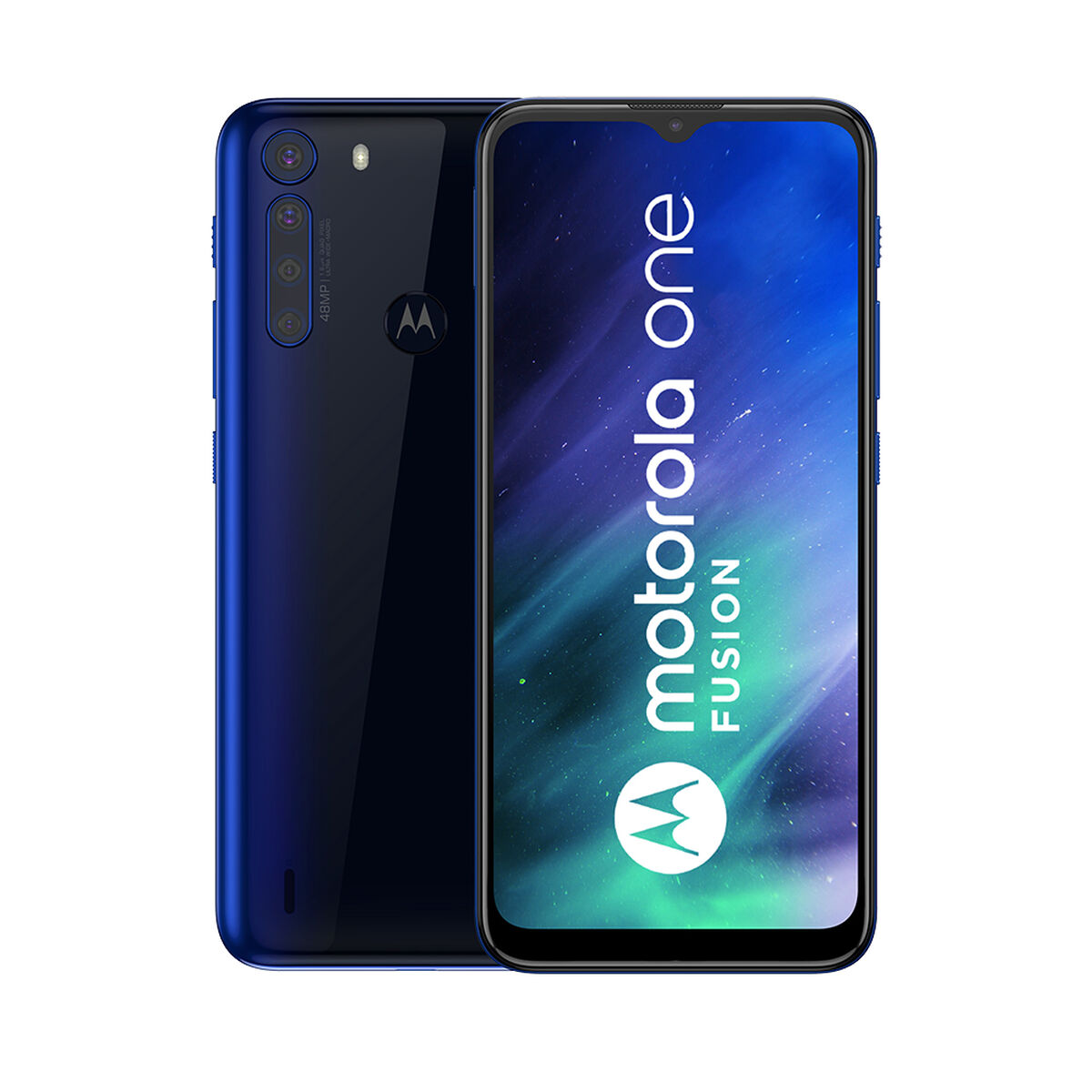 Celular Motorola One Fusion 128GB 6,51" Azul WOM