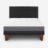 Cama Europea CIC FULL Anatomic + Respaldo Black