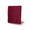 Respaldo Latam Home 1,5 Plazas Sorrento Tela Velvet Burdeo