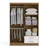 Closet Yardas Josefa 4 Puertas 2 Cajones Arena