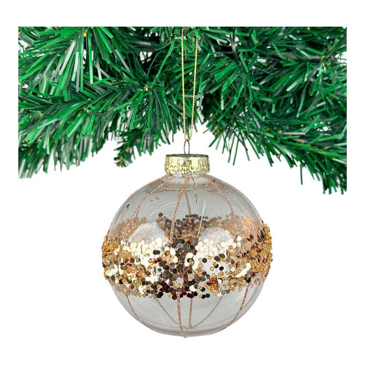Adorno Navideño Set Esferas 6 Piezas Casanova