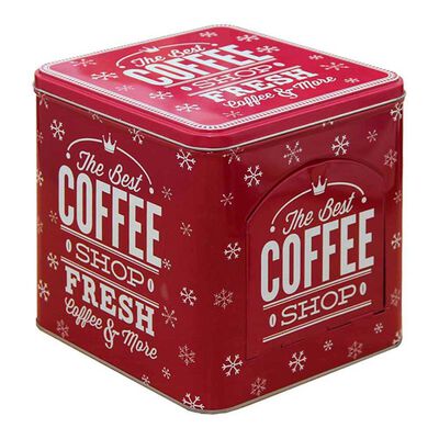 Lata Decorativa Metal Vgo 17 x 17 cm Diseño 3