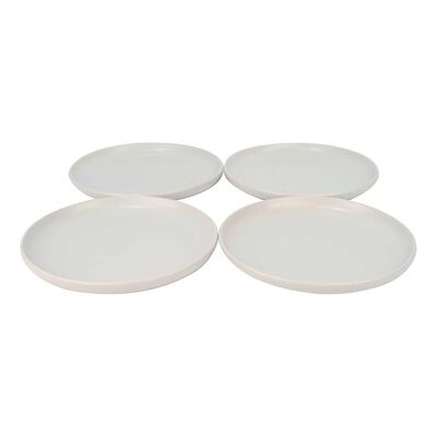 Imagen 2 del producto Set 4 Platos de Pan Doral Porto Servo Blanco