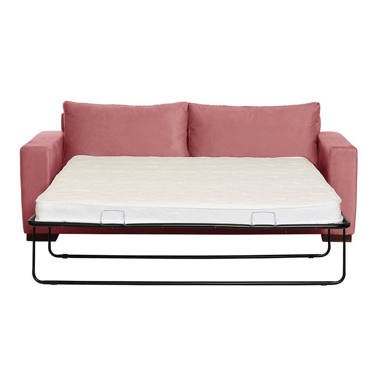 Sofá Cama Latam Home Livorno 3 Cuerpos Palo Rosa