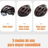 Casco Bicicleta LuBabycas Red Adulto M Rojo