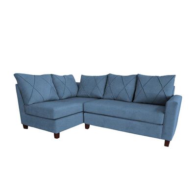 Imagen 2 del producto Sofá Seccional Izquierdo Living Factory Musso 5 Cuerpos Azul