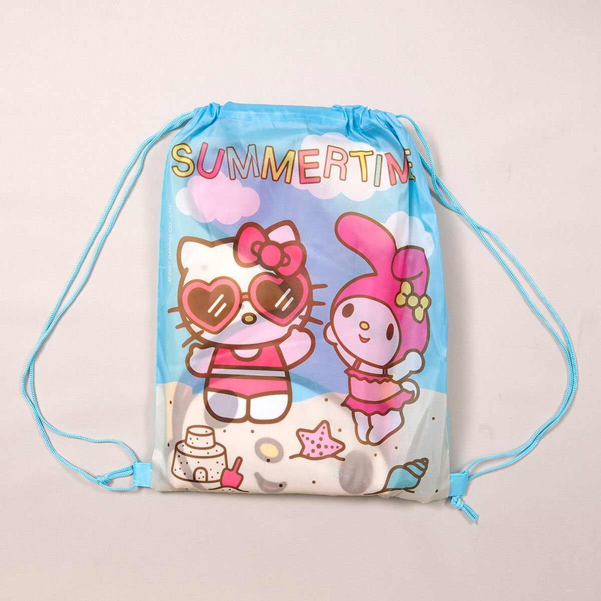 Toalla de Playa Sanrio-Hello Kitty Arena 70x140 cm + Bolso