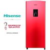 REFRIGERADOR RS-23DR TOP FREEZER 176 LITROS ROJO