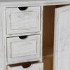 Cómoda Britbox Wey Blanco 4 Cajones
