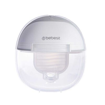 Extractor Leche Materna Eléctrico Manos Libre + 10 Bolsas Bebesit