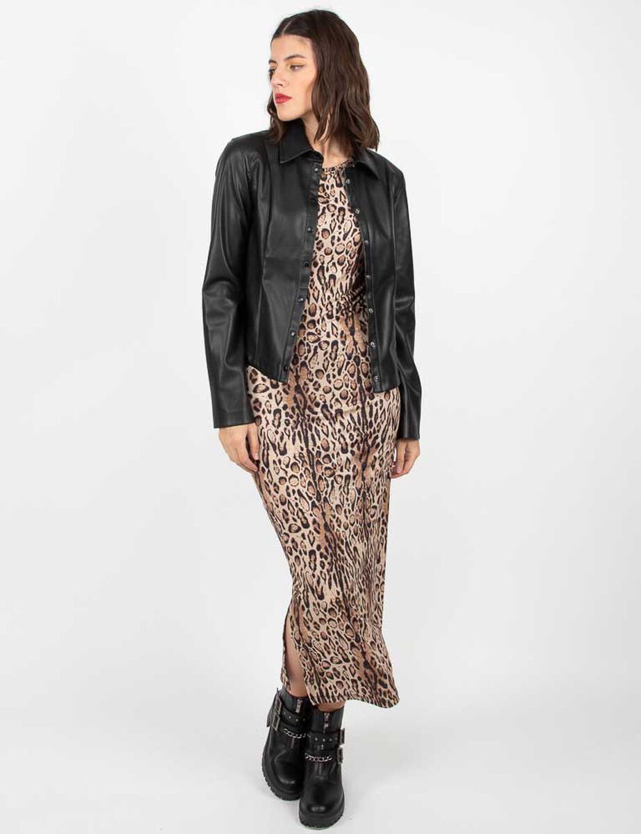 Chaqueta Ecocuero Mujer Fiorucci
