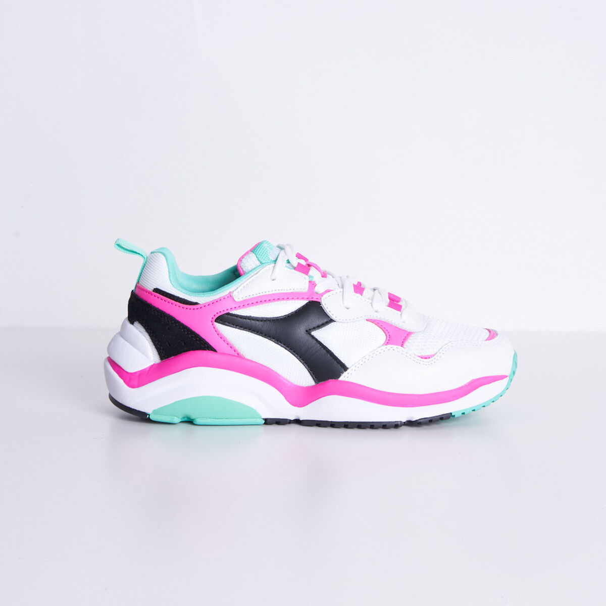 Zapatilla Mujer Diadora Whizz Run Fuchsia