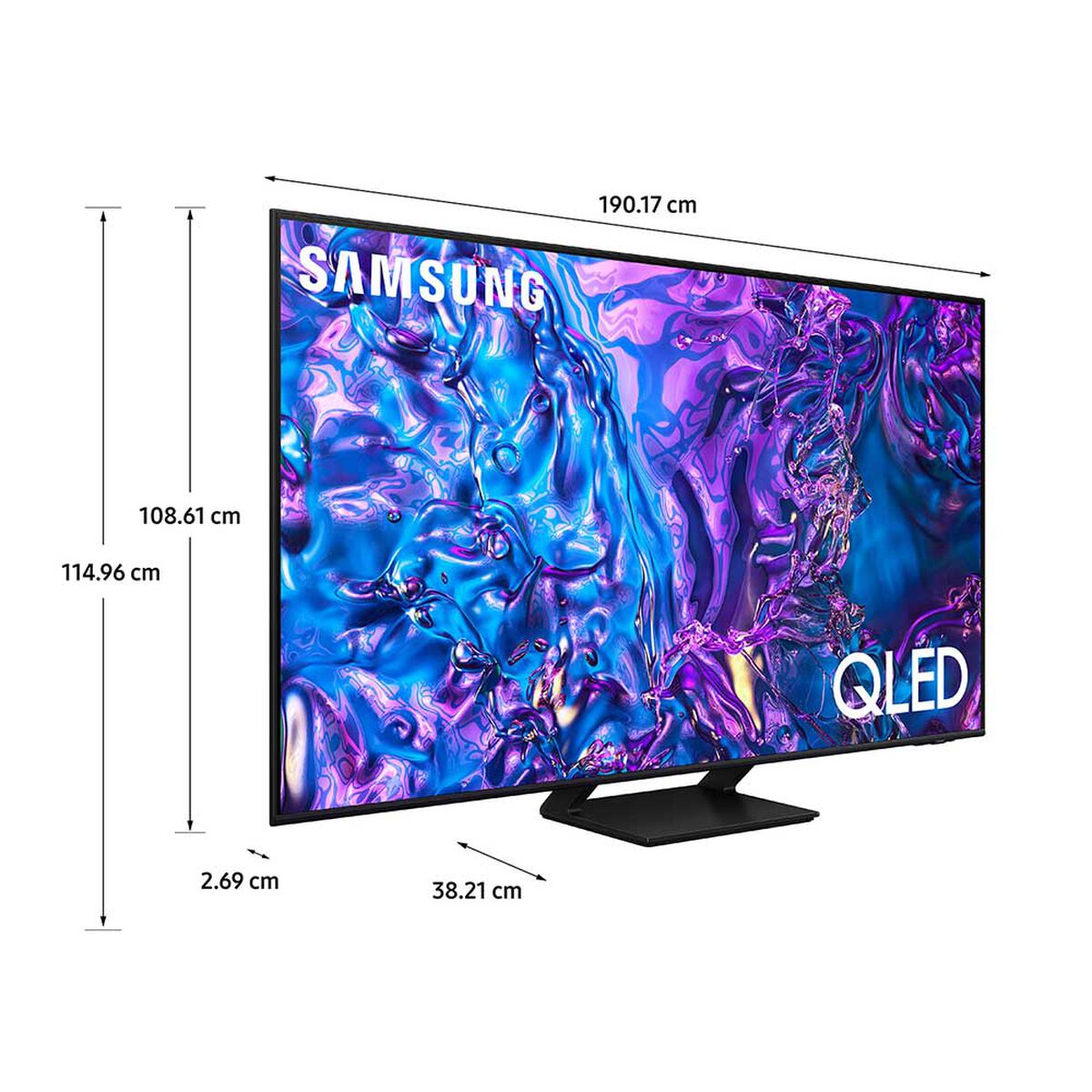 QLED 85" Samsung Q70D 4K UHD Smart TV 2024