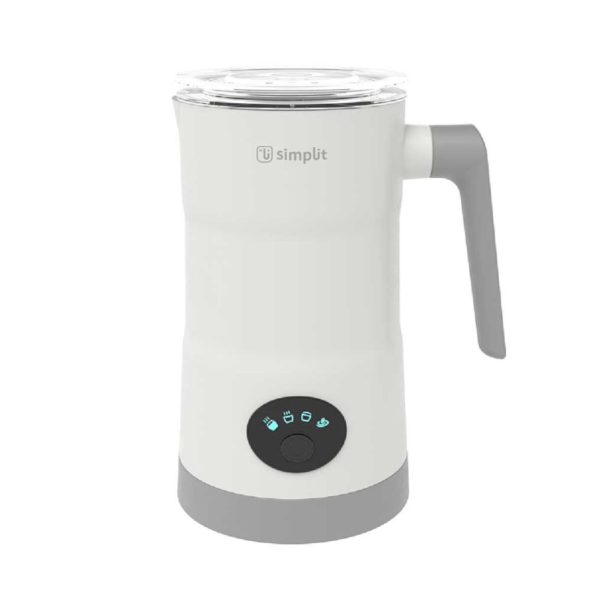 Pack Cafetera Francesa + Espumador 4 en 1 Simplit Negro Blanco