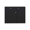 Comoda Praga 1 Cajon 2 Puertas Wengue 80X100X30,2 Cm