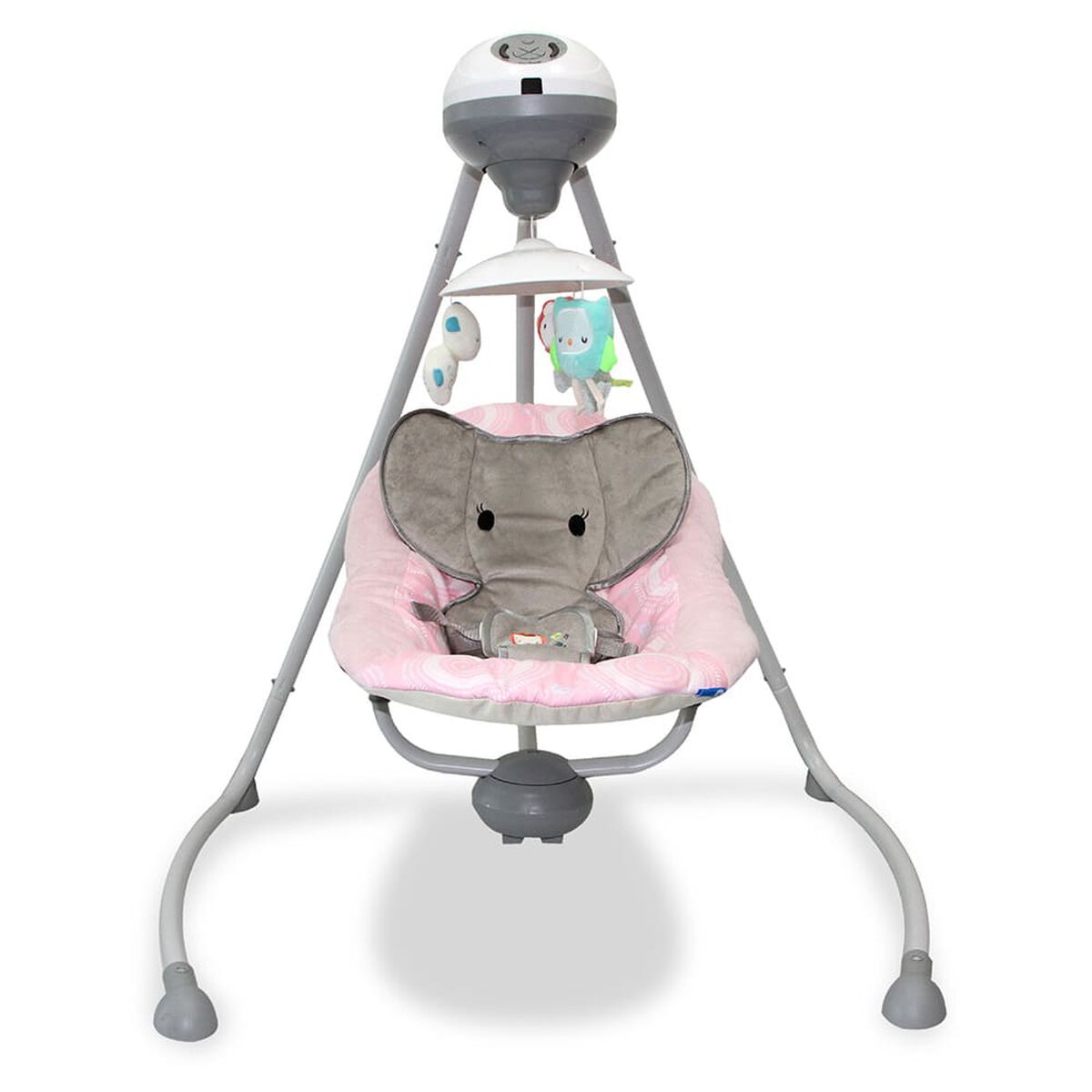 Silla Nido Columpio Mecedor Electrónico Rosado