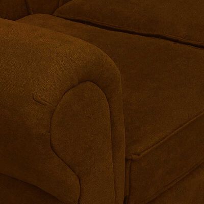 Imagen 2 del producto Juego de Living Elegant Detail Marsella Sofá 3 Cuerpos + Dos Sillones 1 Cuerpo Café