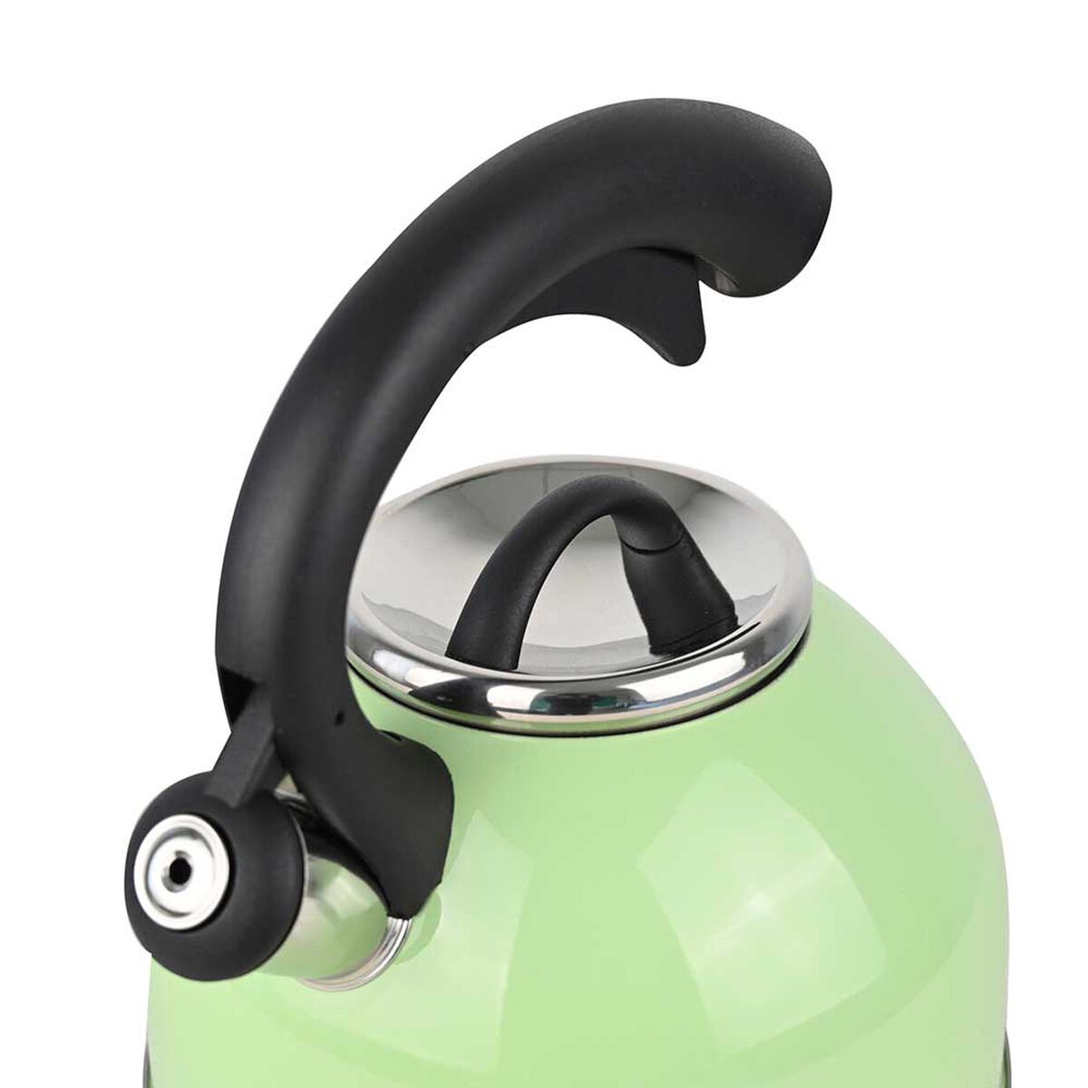 Tetera Acero Inox. Doral Venus 2.5 Lts Verde Agua