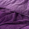 Plumón American Family 1,5 Plazas Morado Morado